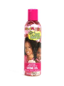 African Pride Dream kids Olive miracle soothe restore & shine oil 177ml/ 6oz