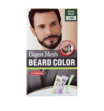Bigen Men's Beard Brown Black B102