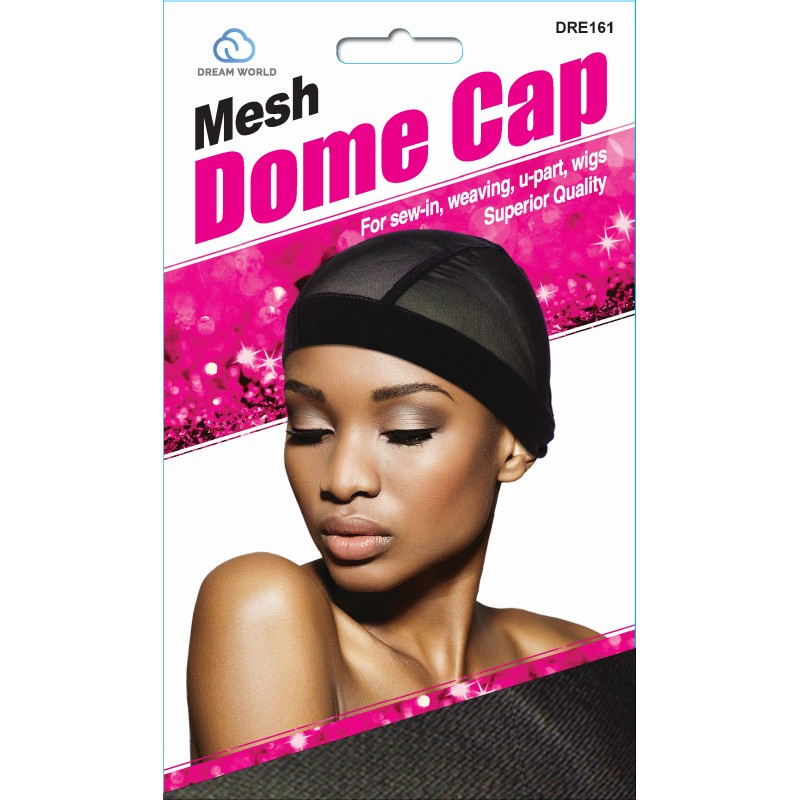 Dream World Mesh Dome Cap Black – Afro 