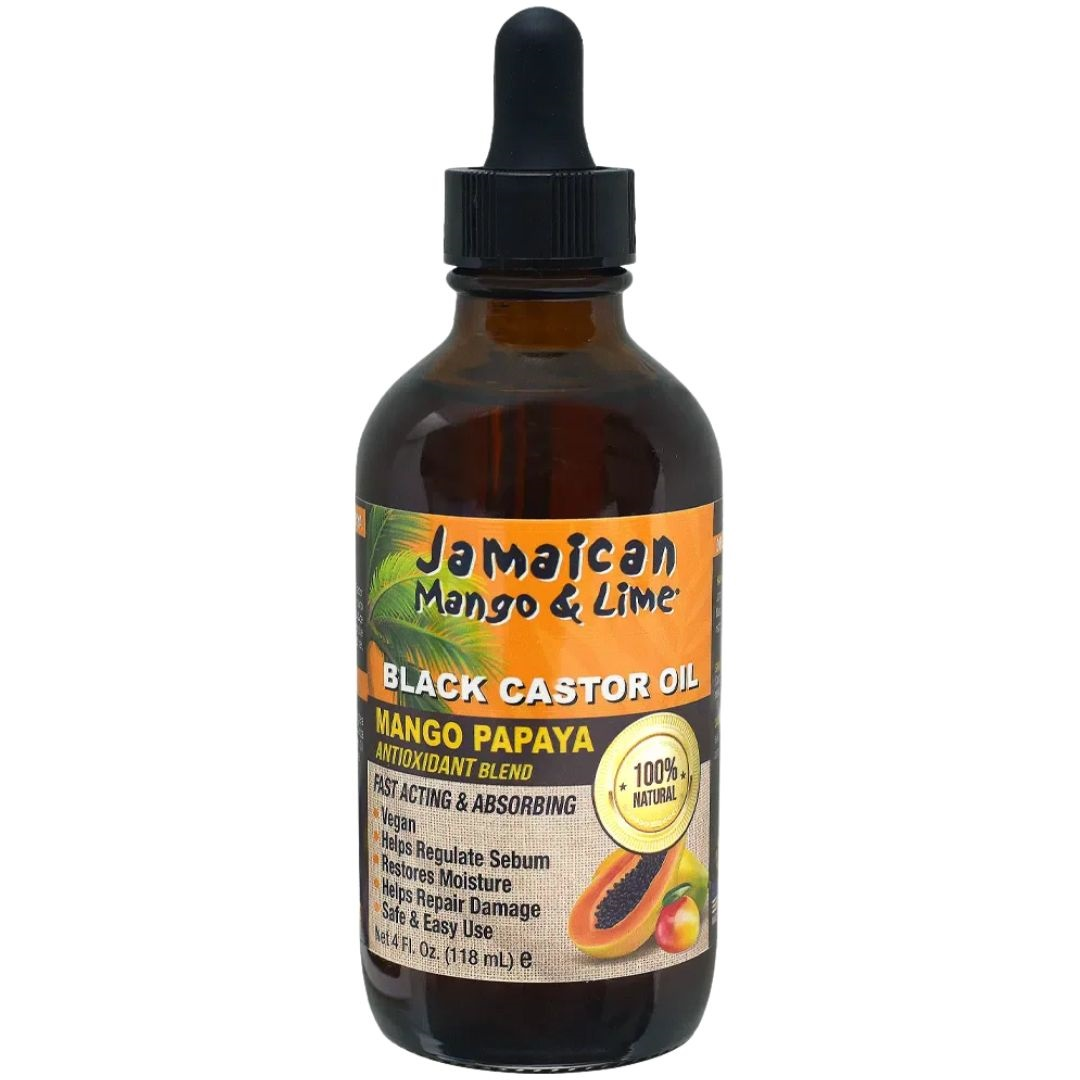 Jamaican Mango & Lime Black Castor oil Mango Papaya 4oz