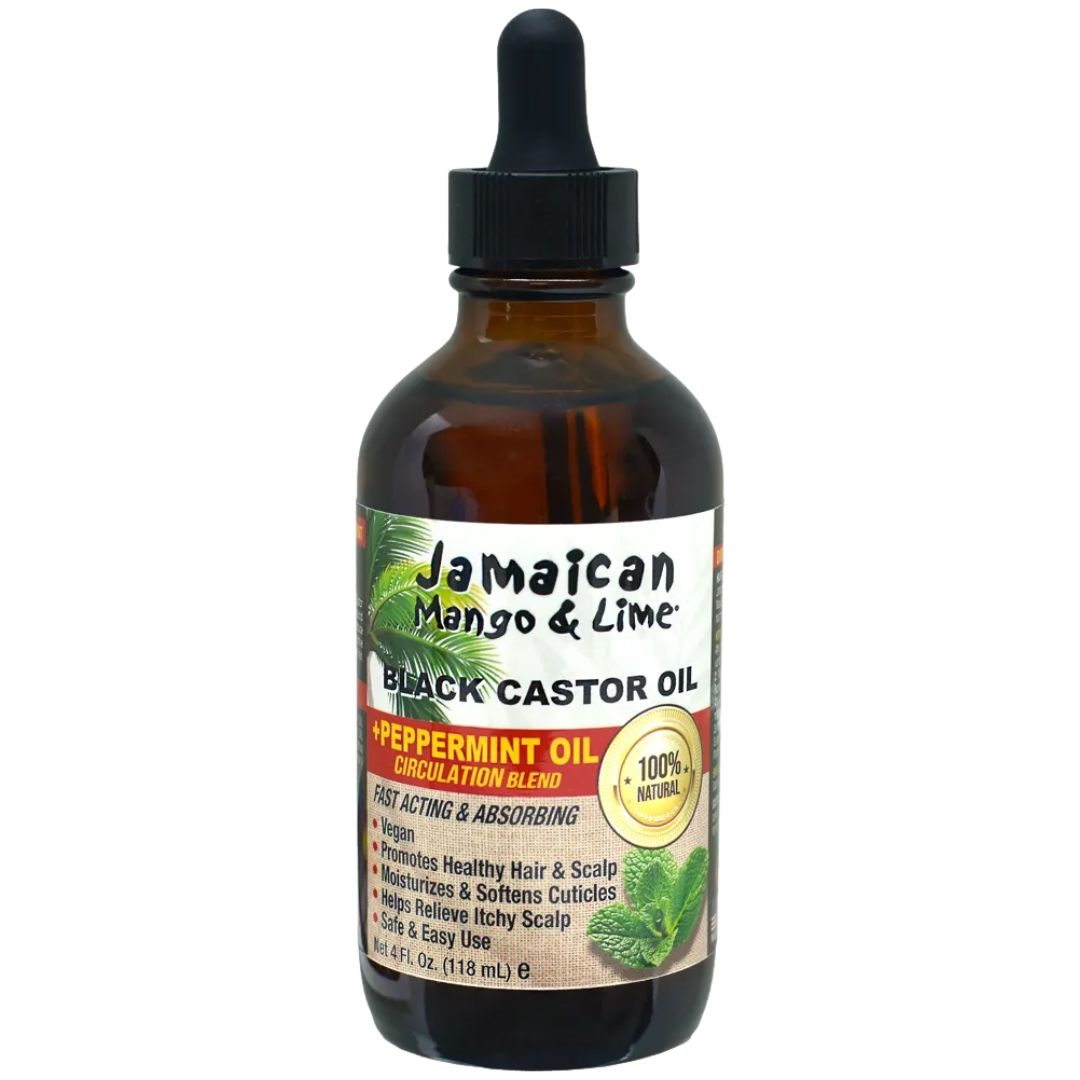 Jamaican Mango & Lime Jamaican Black Castor Oil Peppermint 4oz 118ml
