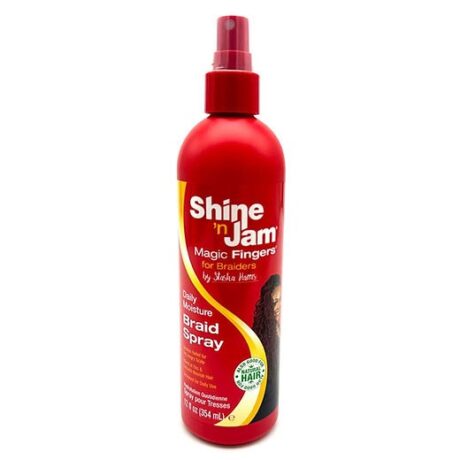 shine n jam braid spray