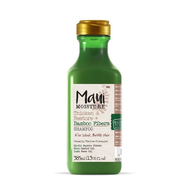 Maui Moisture Hair Care Thicken and restore Bamboo Fiber Shampoo 385ml 13oz