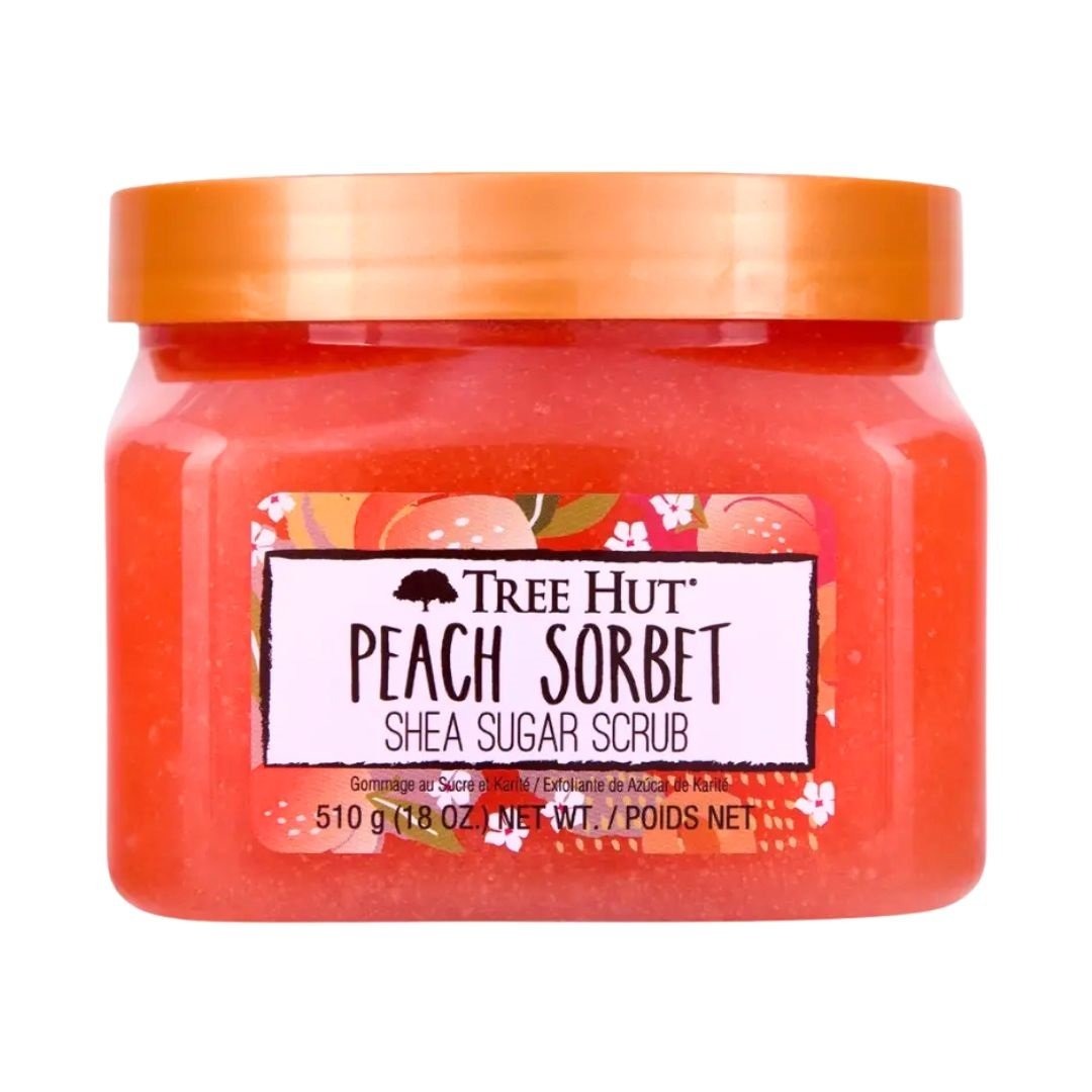 Tree Hut Peach Sorbet Shea Sugar Scrub 510g 18oz