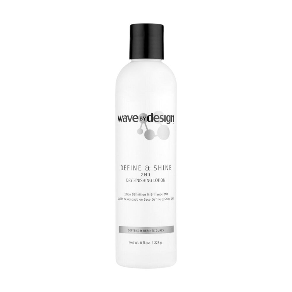 Wave By Design Define & Shine 2 in 1 Finishing Lotion 8oz 237ml