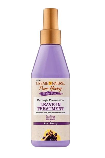 Creme Of Nature Pure Honey Hair Food Leave In Treatment 8oz 236ml