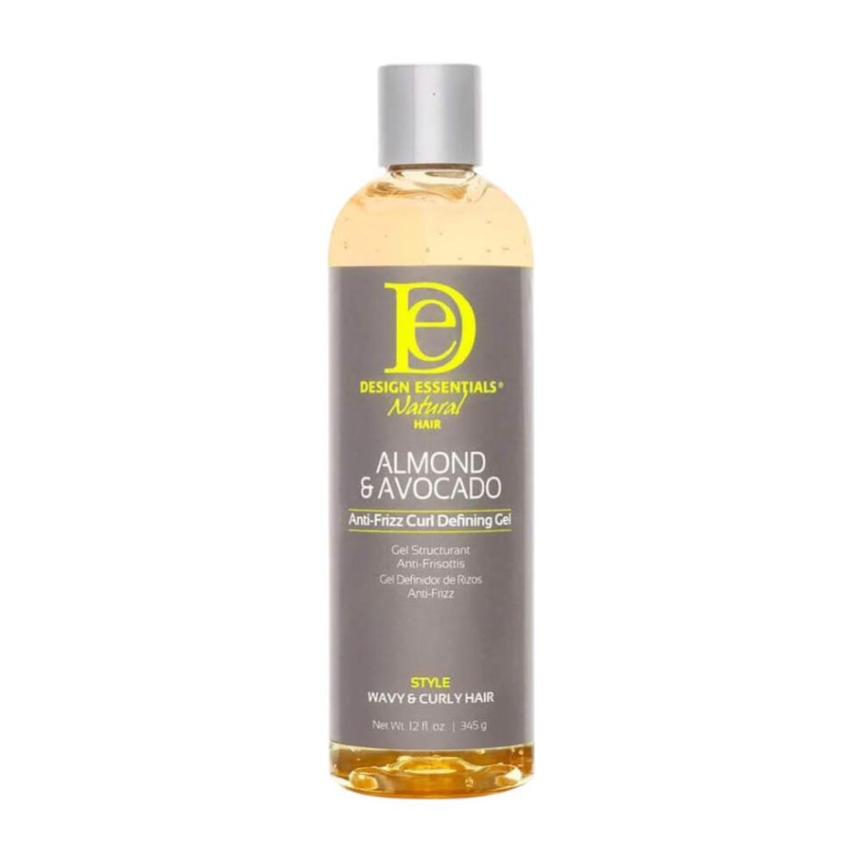 Design Essentials Almond & Avocado Anti Frizz Curl Defining Gel 12oz 345g