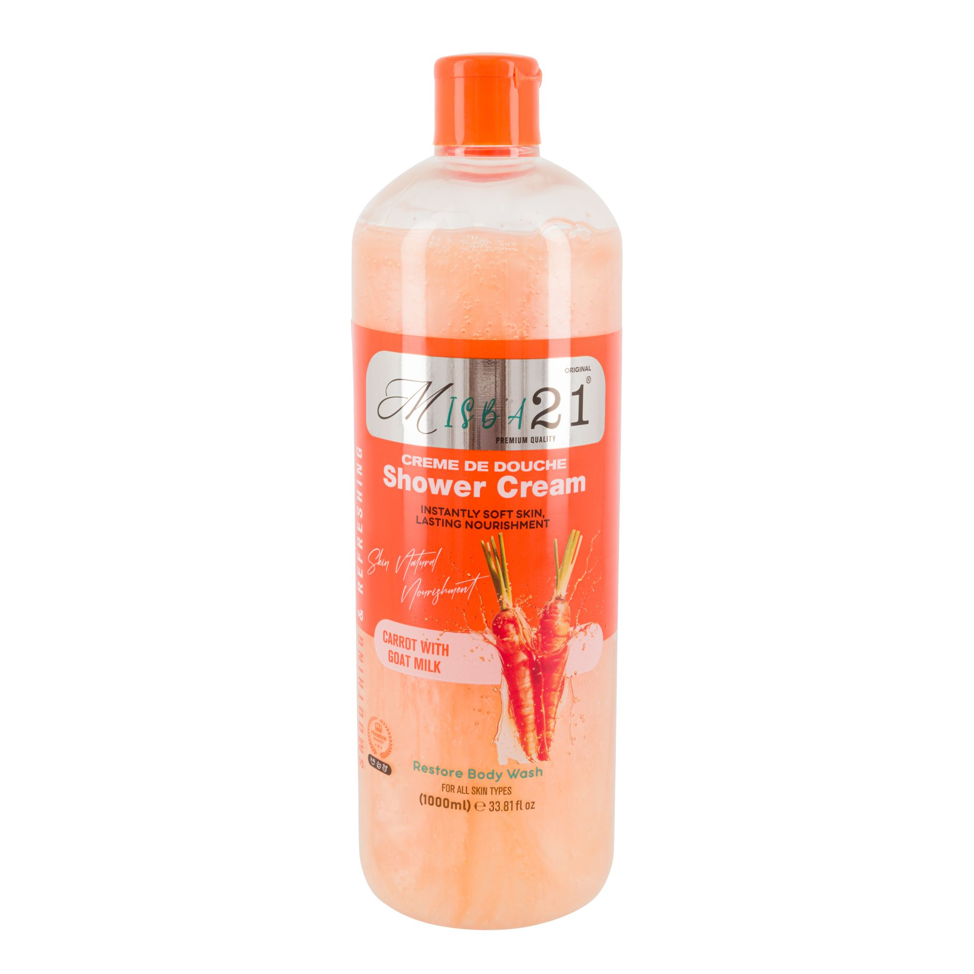 Misba 21 Shower Carrot & Goat Milk 1000ml
