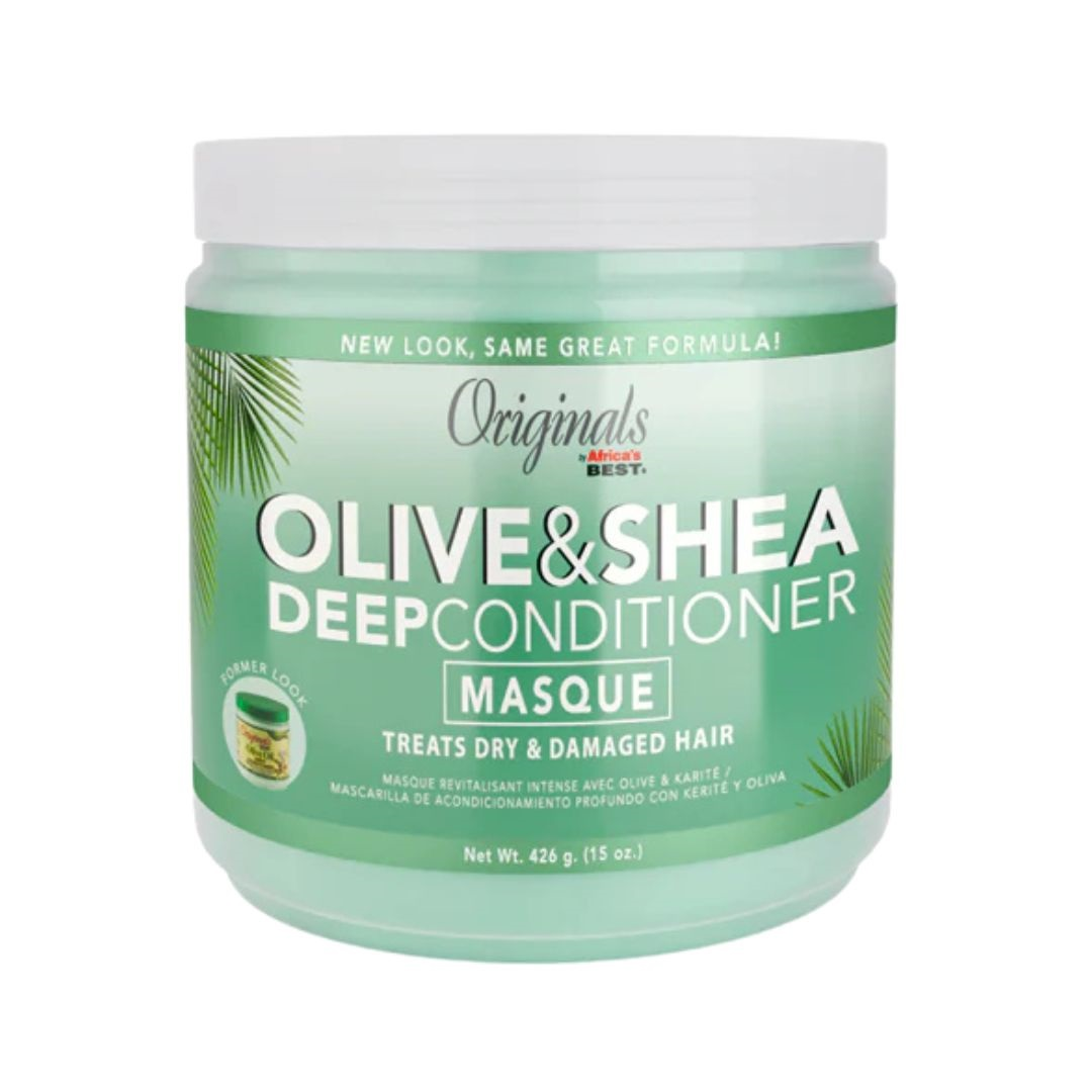 Africa's Best Originals Olive & Shea Deep Conditioner Masque 15oz 426g