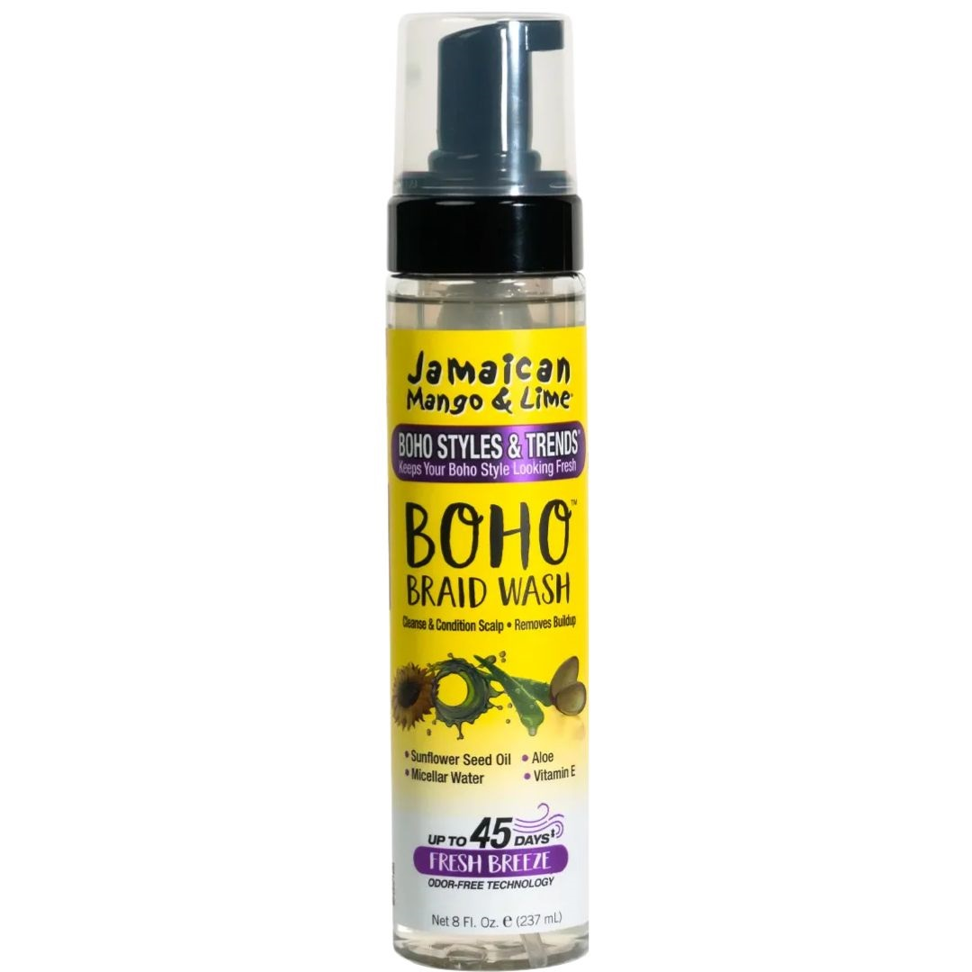 Jamaican Mango & Lime Boho Braids Wash 8oz 237ml