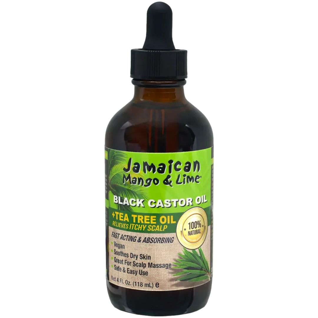 Jamaican Mango & Lime Black Castor Oil Tea Tree 4oz 118ml
