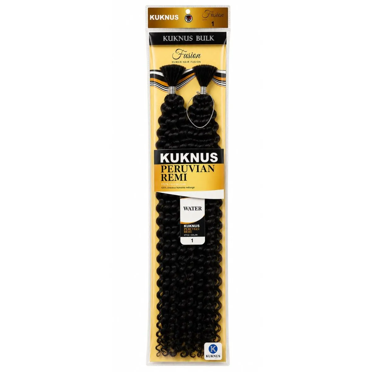 Kuknus Collection Boho Water Wave Bulk 22''