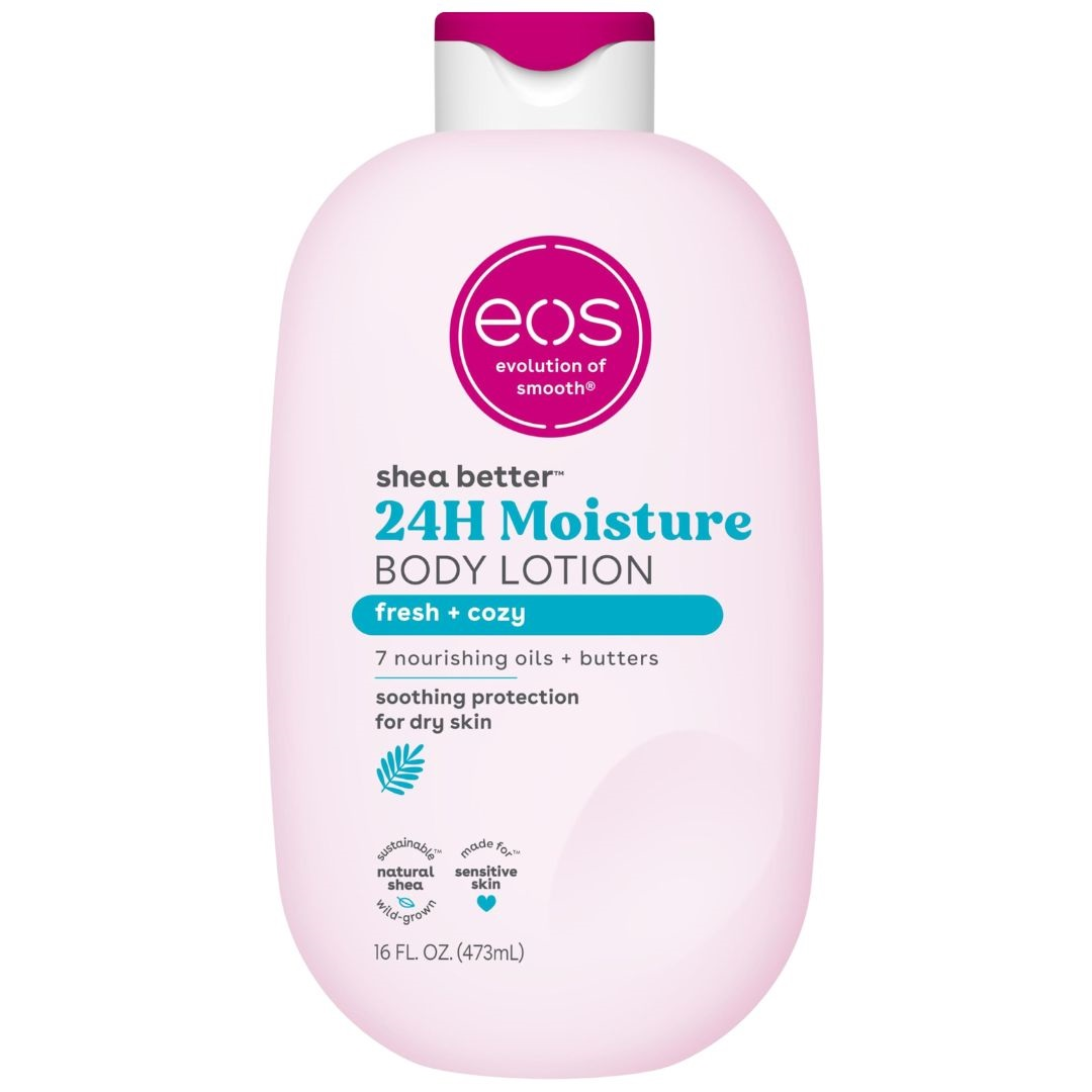 eos Shea Better 24H Moisture Fresh + Cozy Body Lotion 16oz 473ml