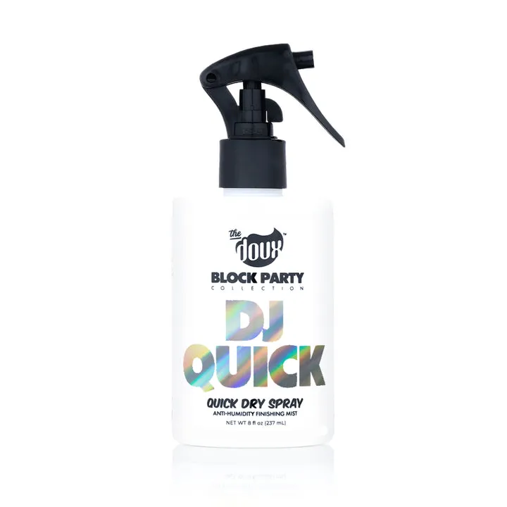 The Doux Block Party Dj Quick Dry Spray 237ml